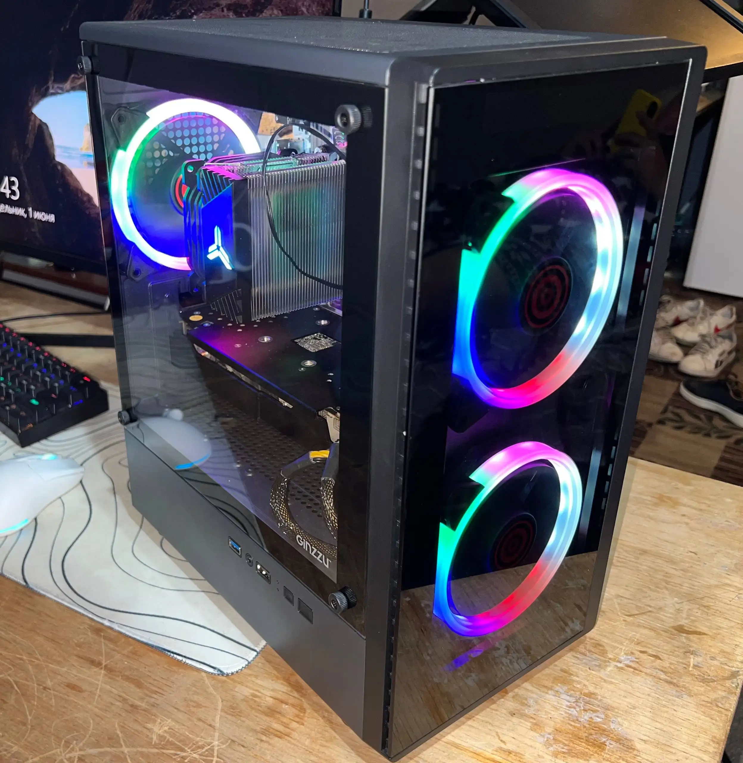 Игровой компьютер Xeon E5 2660 V4 + RX 580 4GB - Компьютеры (Электроника) в Тверь