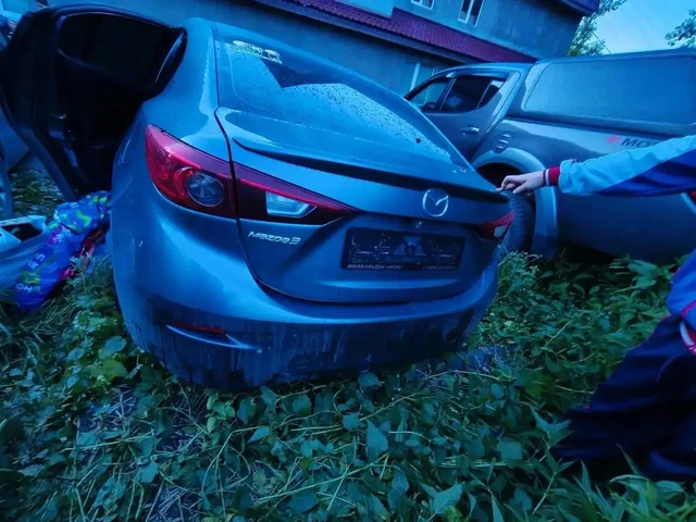 Мазда 3 2014 в Твери после ДТП - Автоакустика в Тверь
