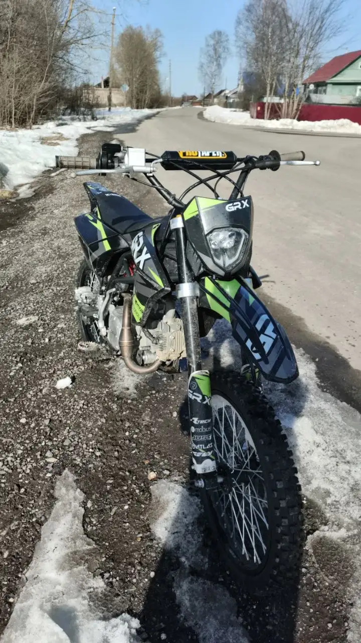 Продам мотоцикл grx125, требуется замена ЦПГ - Мотоциклы (Авто) в Тверь