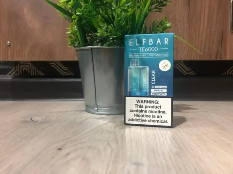ELFBAR TE6000 Вкус mentol - Электроника в Магнитогорск