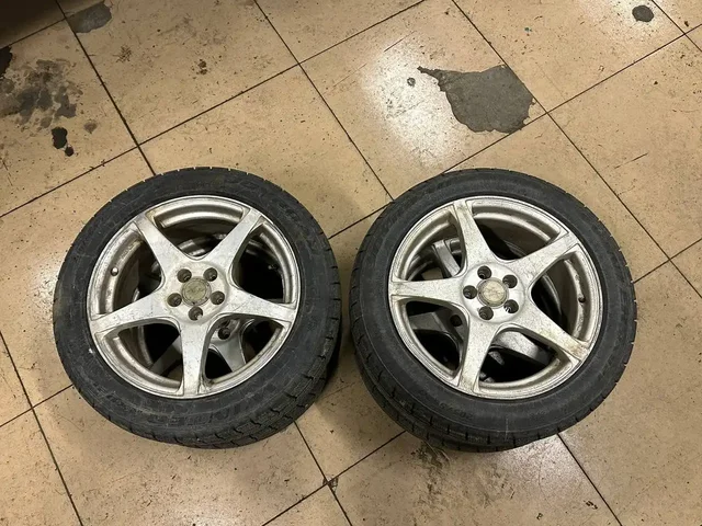 Комплект зимних колес 5-100, 205/55/17 - частное объявление в Чита