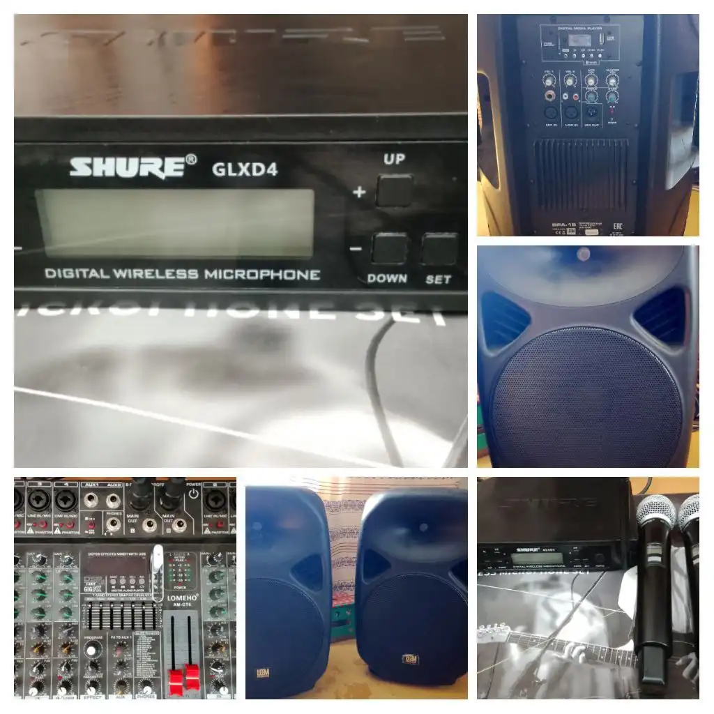 Продам комплект музыкальной аппаратуры