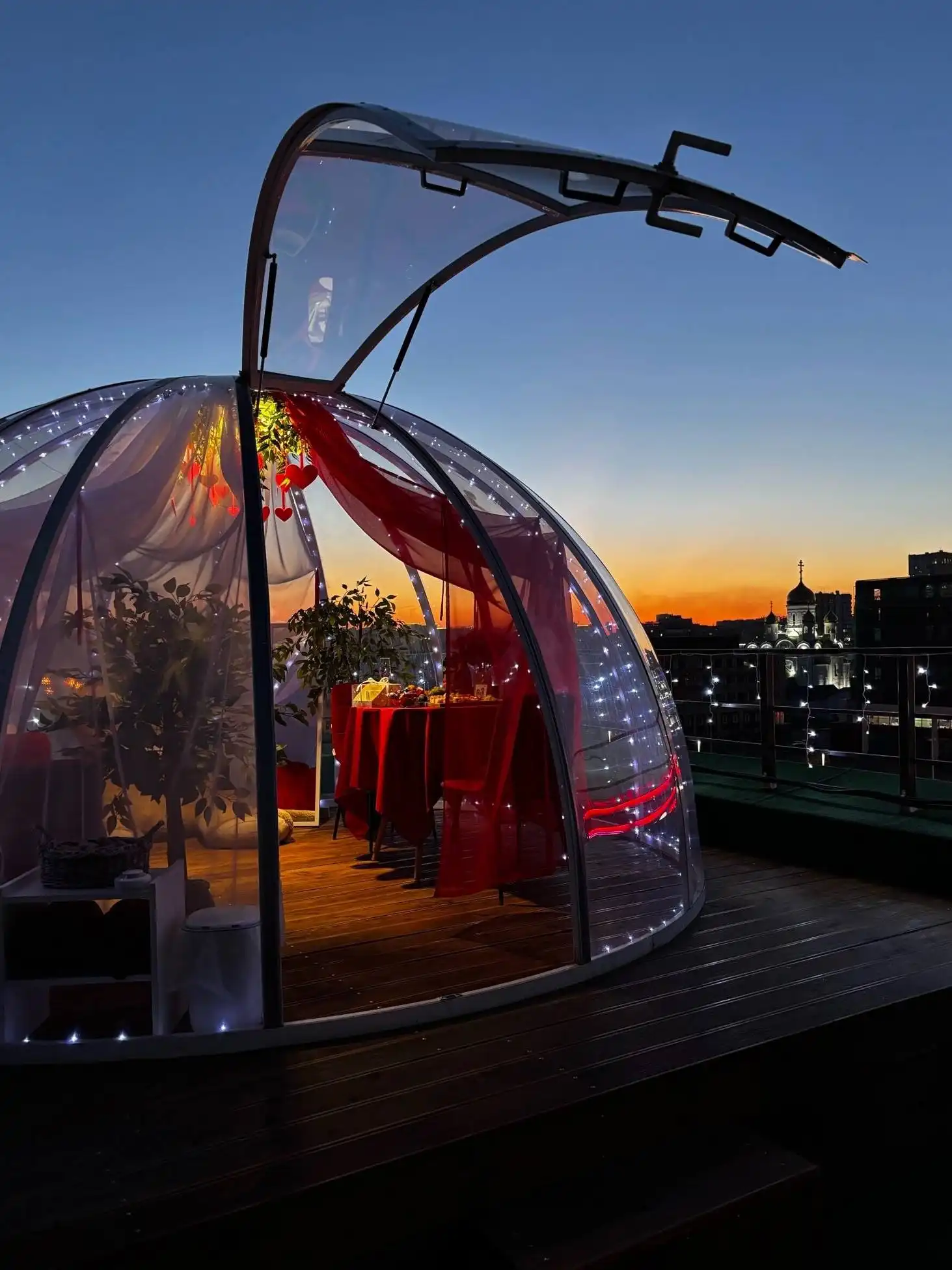 Свидание в самолёте с подарком в декабре