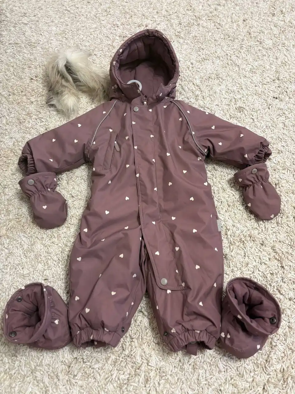 Продам зимний комбинезон Crockid для девочки