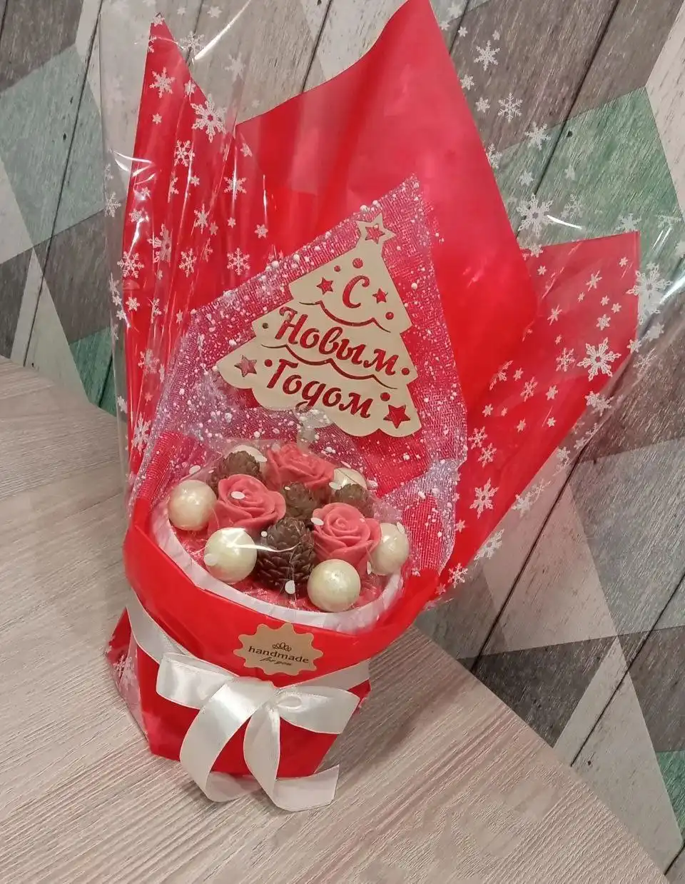 Шоколадные розы ручной работы в Барнауле