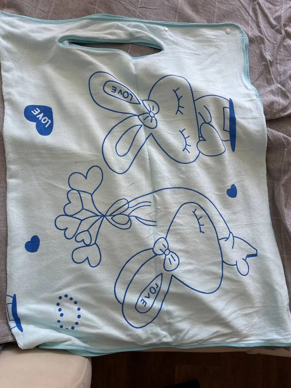 Полотенце-халат новое