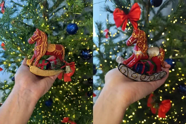 Ручные ёлочные игрушки из ваты - Хобби и отдых в Барнаул