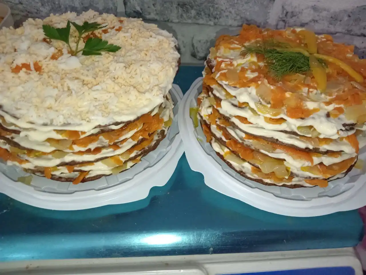 Печёночные торты на заказ - Кулинария (Услуги) в Барнаул