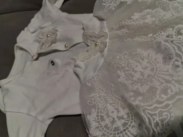 Шикарный комплект комбинезон+юбка для выписки - Одежда для новорожденных в Барнаул