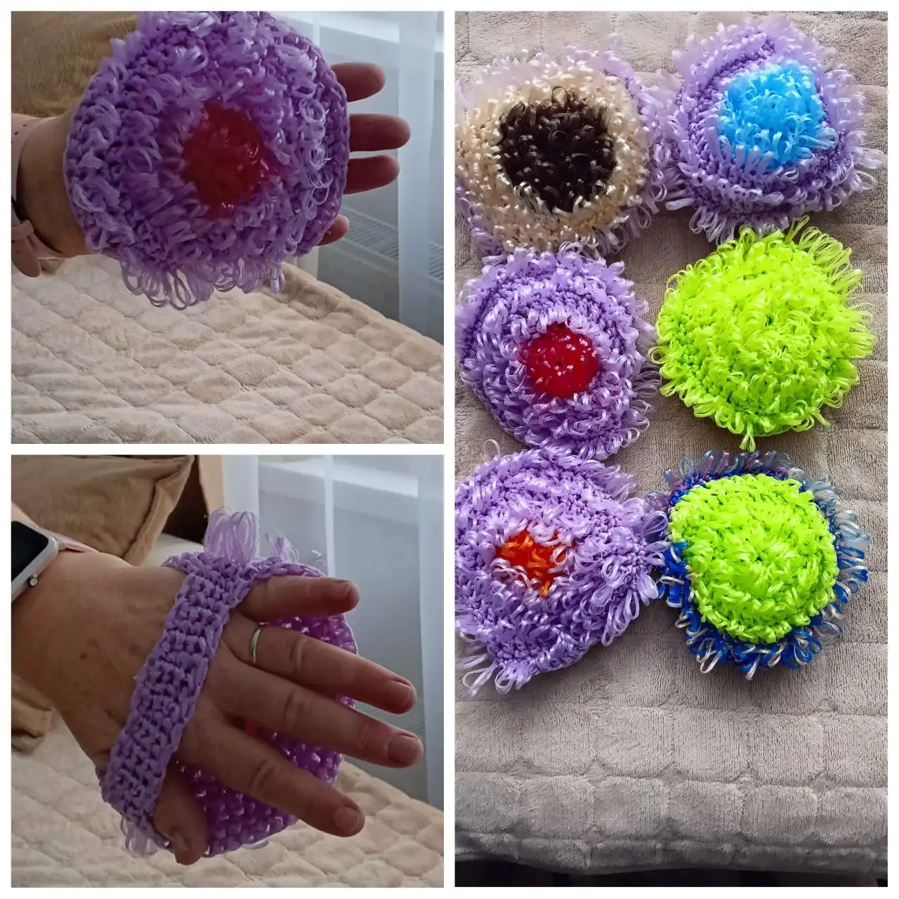 Мочалка ручной работы жёсткая - Барахолка в Барнаул