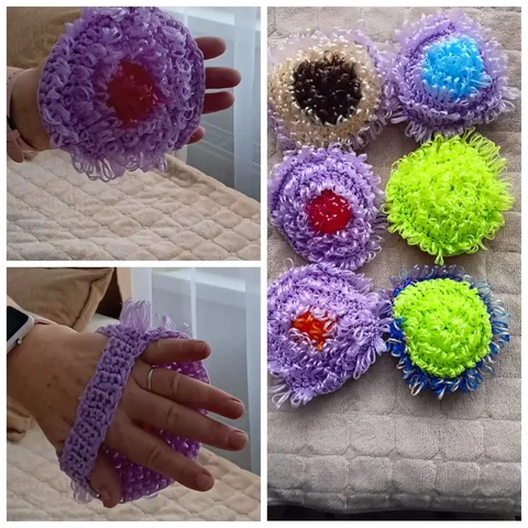 Мочалка ручной работы жёсткая - Кухня в Барнаул