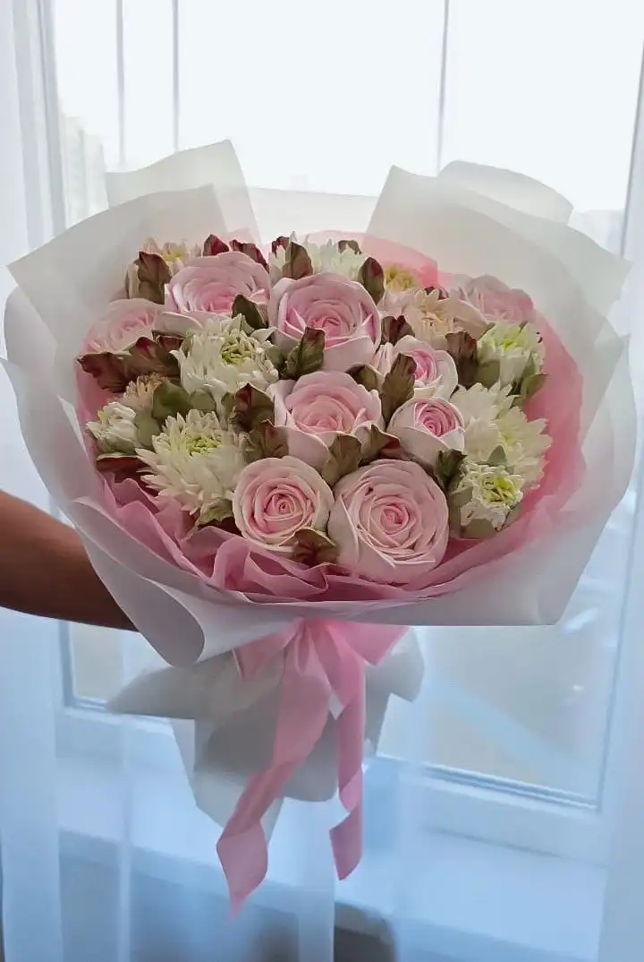 Сладкий букет из зефира - Съедобные букеты (Барахолка) в Барнаул