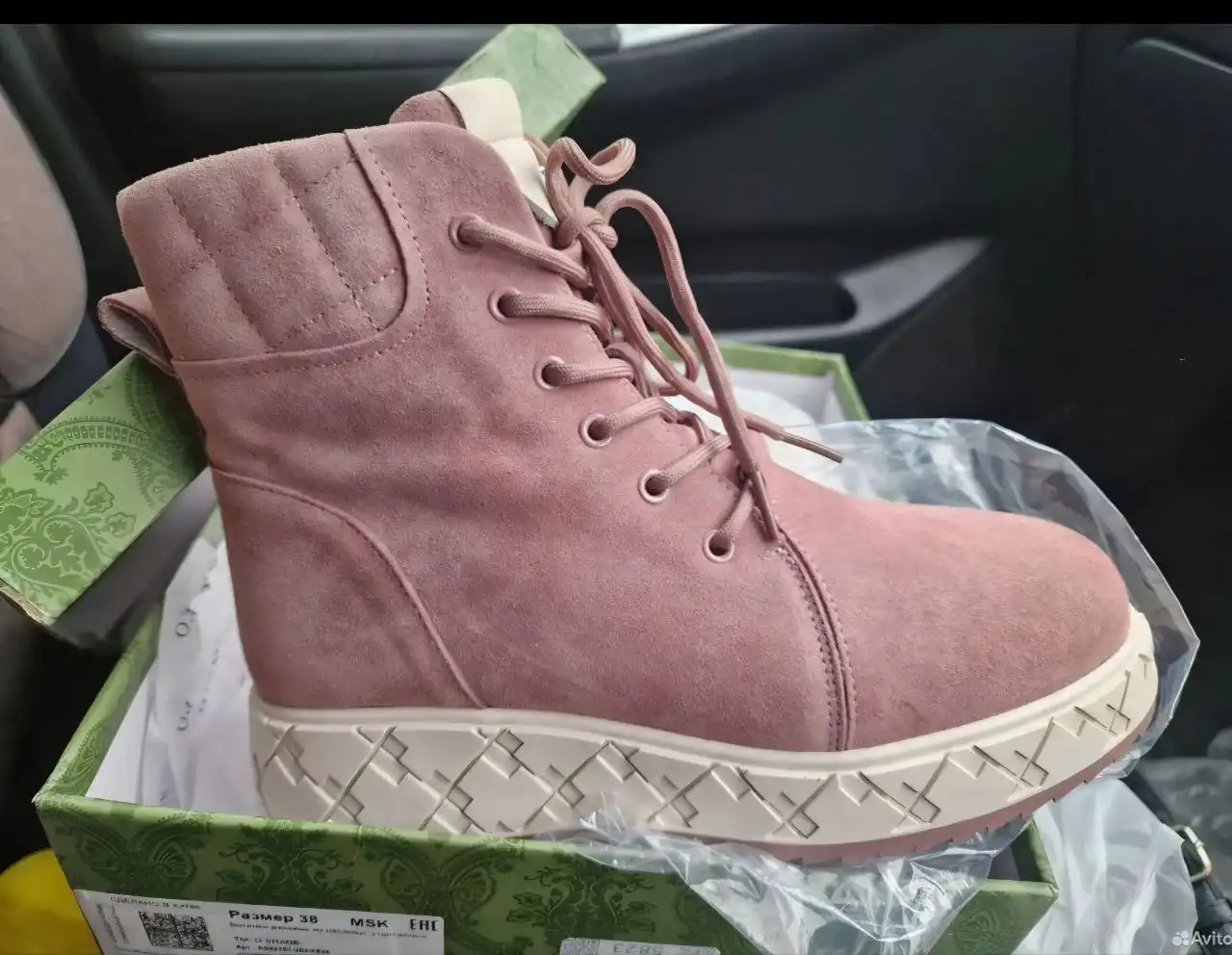Женские зимние ботинки новые - Обувь (Одежда) в Барнаул