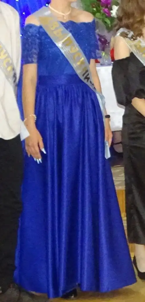 Платья в пол синее и красное 46-48 размер - Платья (Одежда) в Барнаул