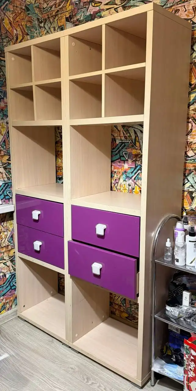 Продам два стеллажа и кровать Тиана от Lazurit - Мебель (Барахолка) в Барнаул