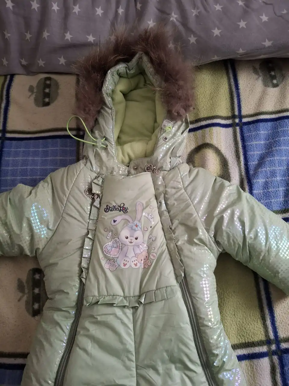 Зимний комбинезон размер 74-80 - Одежда для детей (Товары для детей) в Барнаул