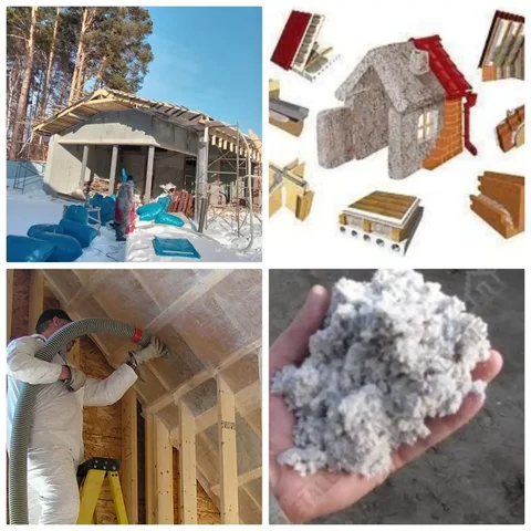 Утепление домов эковатой в Сибири - Йога в Барнаул