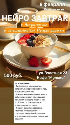 Нейрозавтрак в Барнауле - Маникюр и педикюр в Барнаул