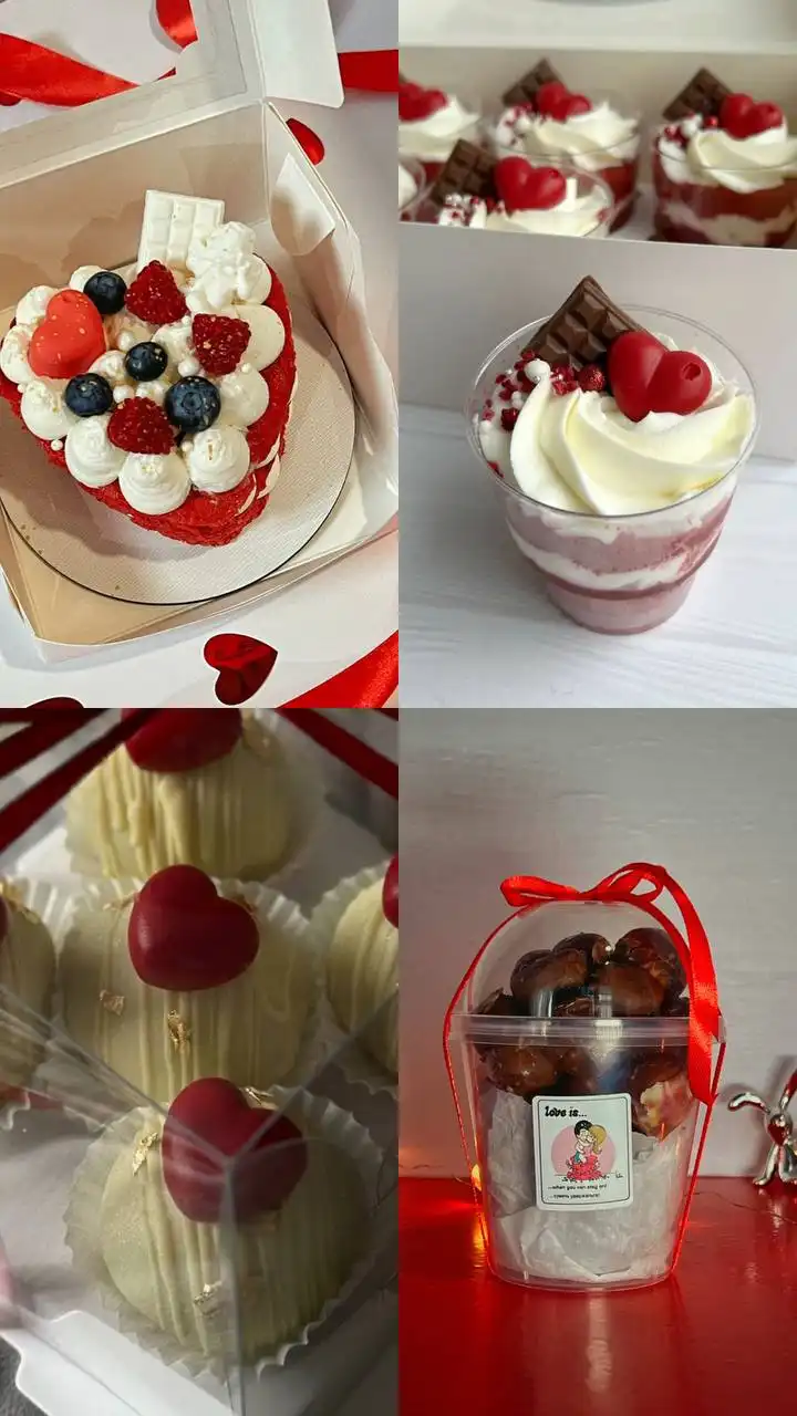 Десерты и торты к 14 февраля - Барахолка в Барнаул