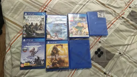 Диски PS4 с кейсами для PS5 - Электроника в Барнаул