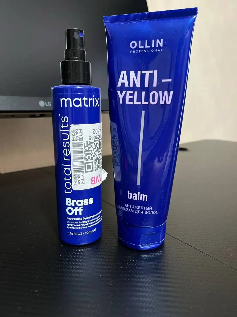 Антижелтый бальзам и спрей Matrix для блонда - Средства для волос (Красота и здоровье) в Барнаул