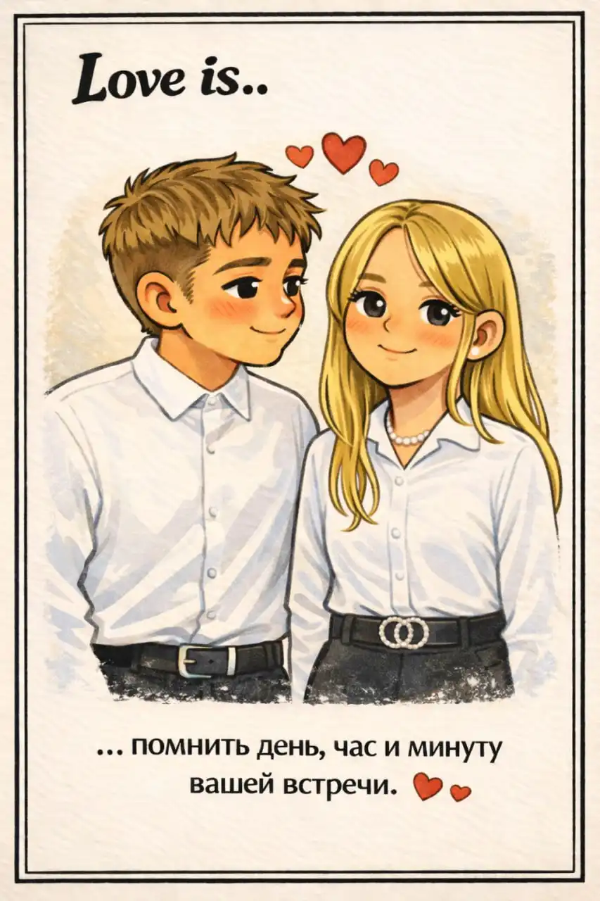 Персональные открытки в стиле Love is... по вашей фотографии - Полиграфия/Дизайн (Услуги) в Барнаул