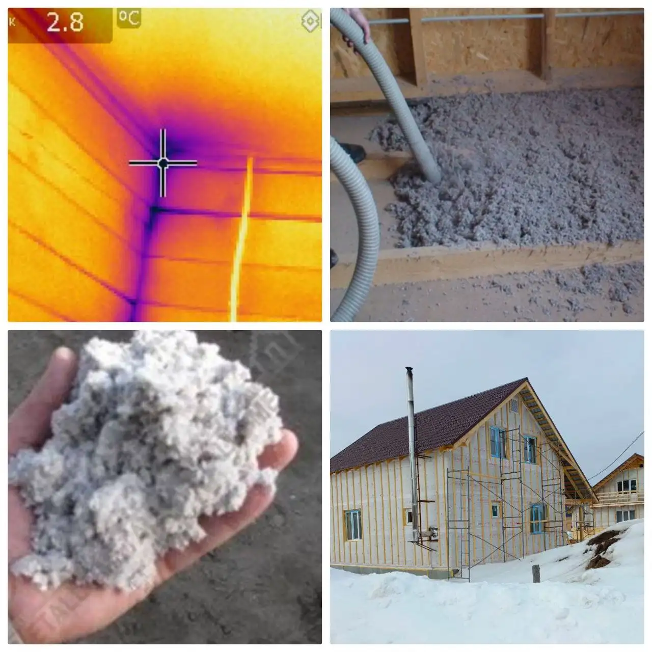 Услуги по утеплению эковатой - Строительные и ремонтные услуги (Услуги) в Барнаул