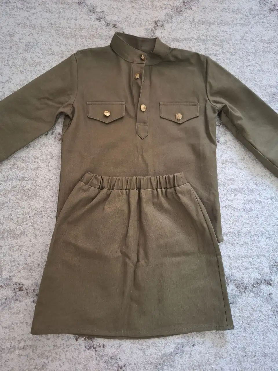 Военная форма для девочки 128-134 - Одежда детская (Барахолка) в Барнаул