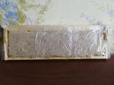 Мед в сотах с пасеки в горах Чинетинского Заказника - Барахолка в Барнаул