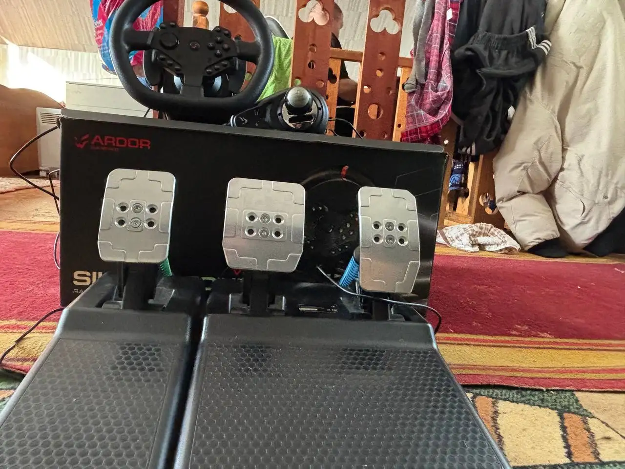 Продам игровой руль ARDOR в хорошем состоянии - Игровые аксессуары (Электроника) в Барнаул