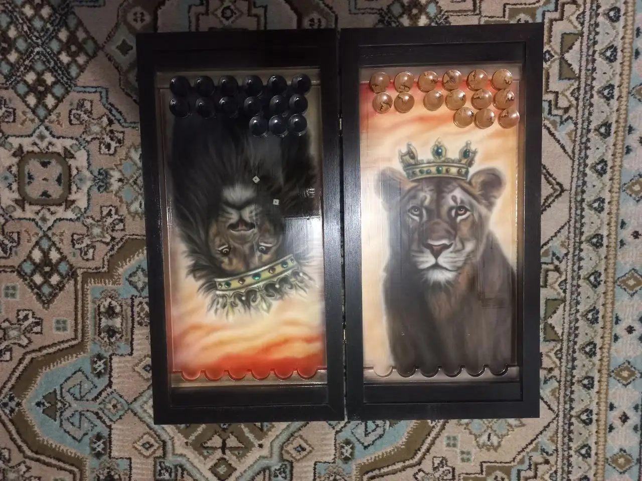 Резные нарды ручной работы - Нарды (Хобби и отдых) в Барнаул