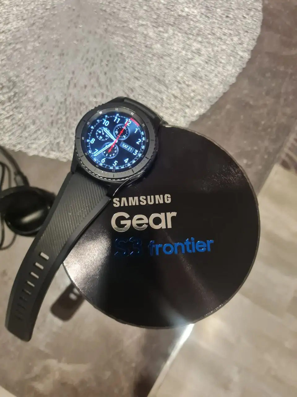 Продам часы Samsung Gear S3 Frontier - Умные часы (Электроника) в Барнаул