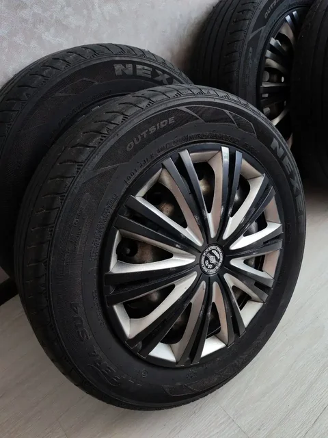 Штампованные диски с летней резиной Nexen N'fera SU4 R15 - Диски сцепления в Барнаул