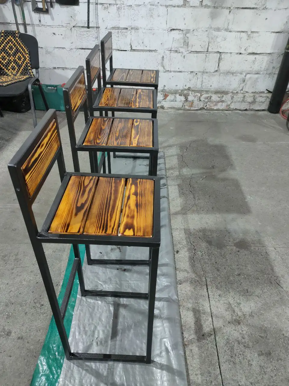 Металлоконструкции и стулья в стиле лофт - Мебель (Барахолка) в Новоалтайск