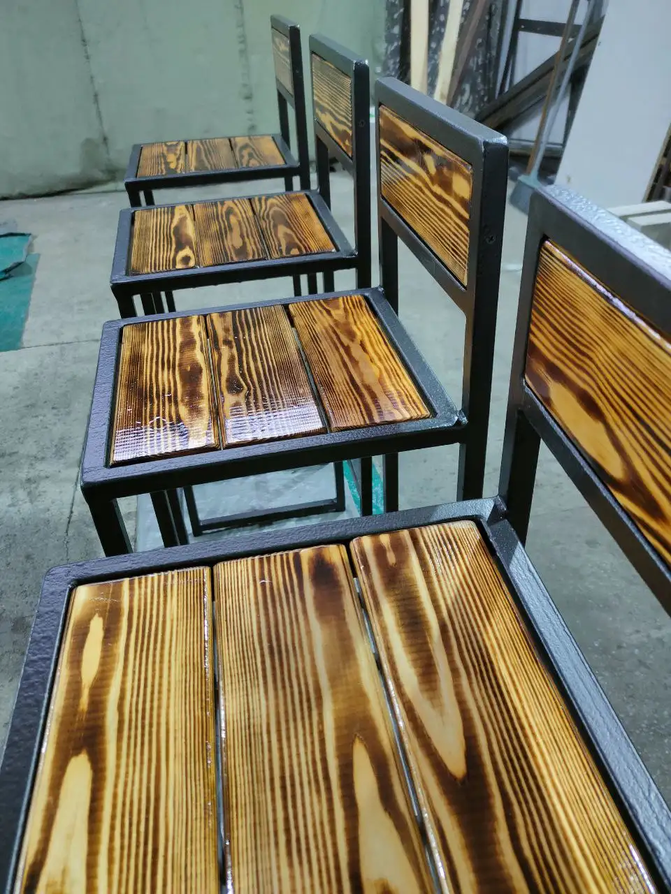 Металлоконструкции и стулья в стиле лофт - Мебель (Барахолка) в Новоалтайск