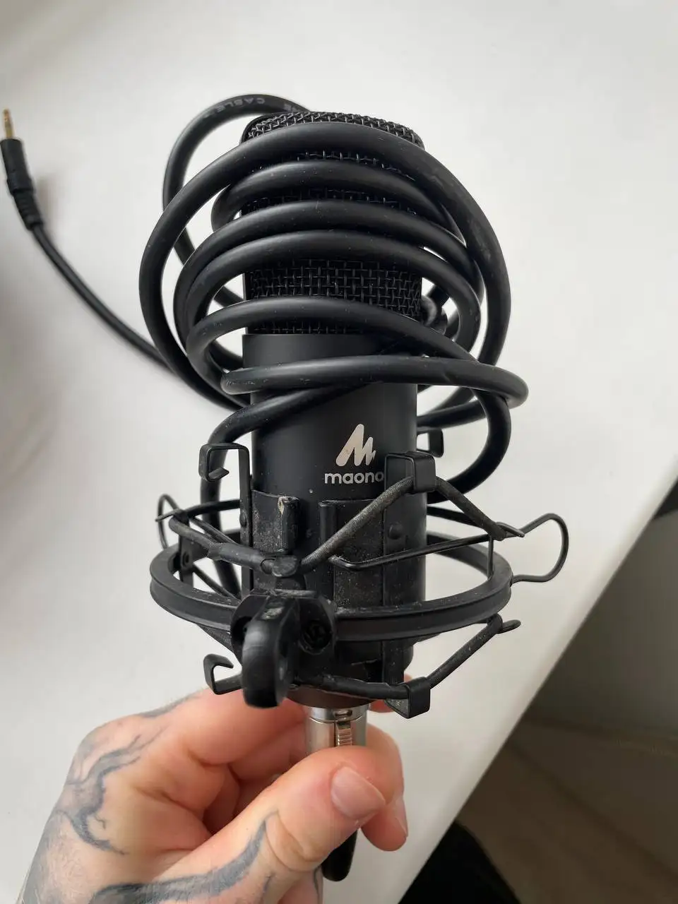 Микрофон для стримов + наушники Phillips - Аудиотехника (Электроника) в Барнаул