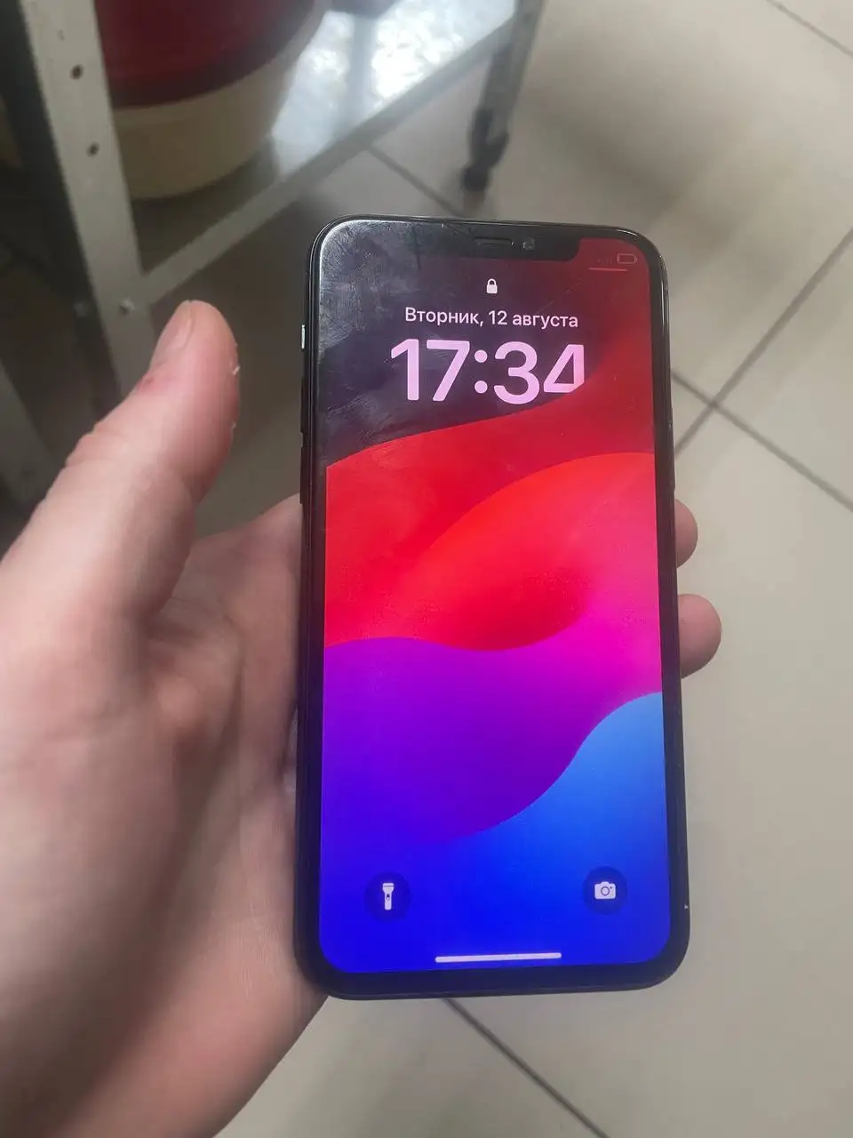 Смартфон с неработающей камерой и Face ID - Смартфоны и телефоны (Электроника) в Барнаул