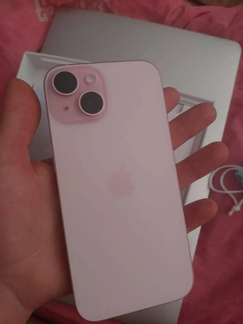 Продам iPhone 15 Pink 256гб в идеальном состоянии - Смартфоны (Электроника) в Барнаул