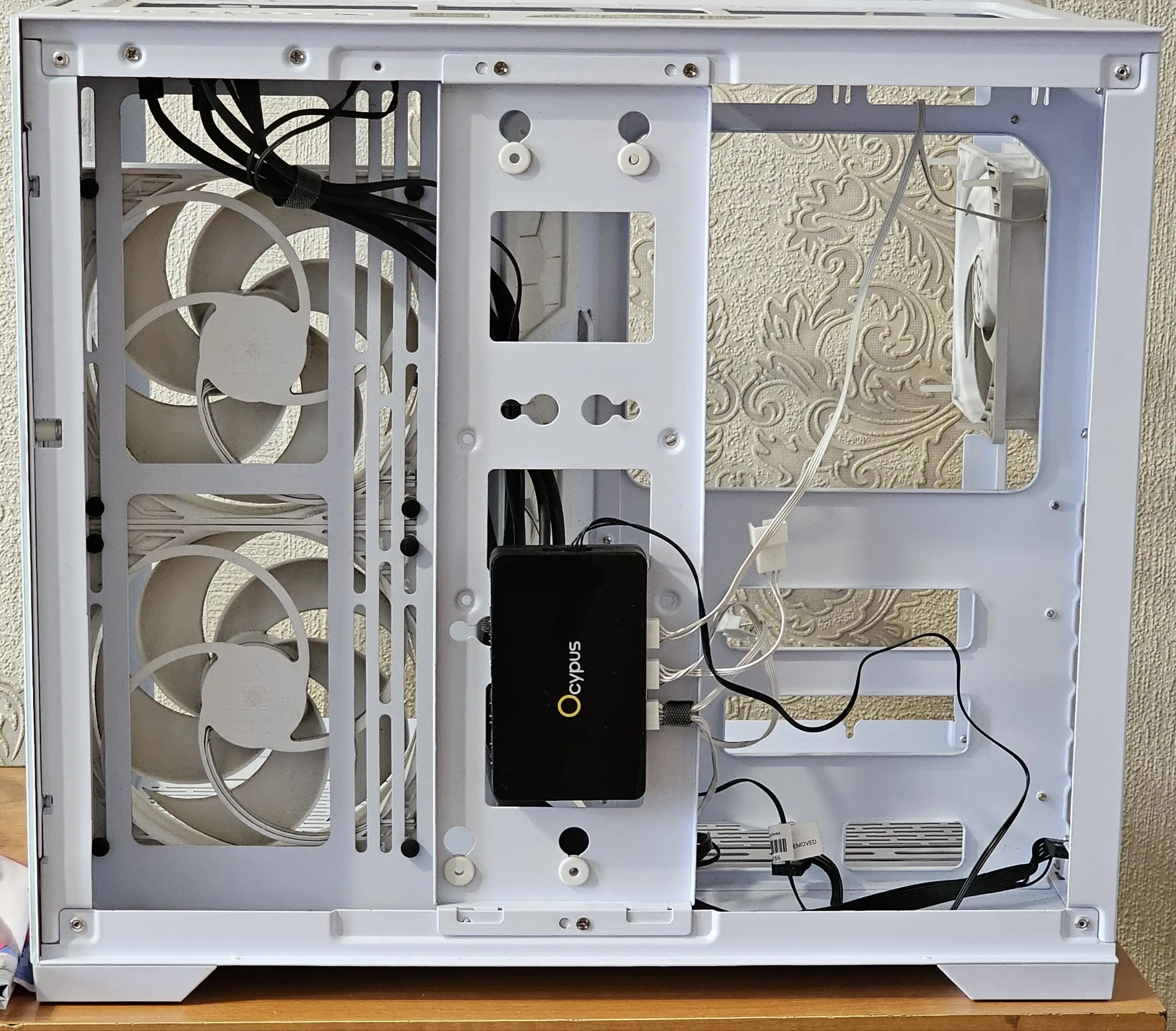 Корпус-аквариум Ardor Gaming C305V2 white с вентиляторами Arctic - Компьютерные корпуса (Электроника) в Барнаул