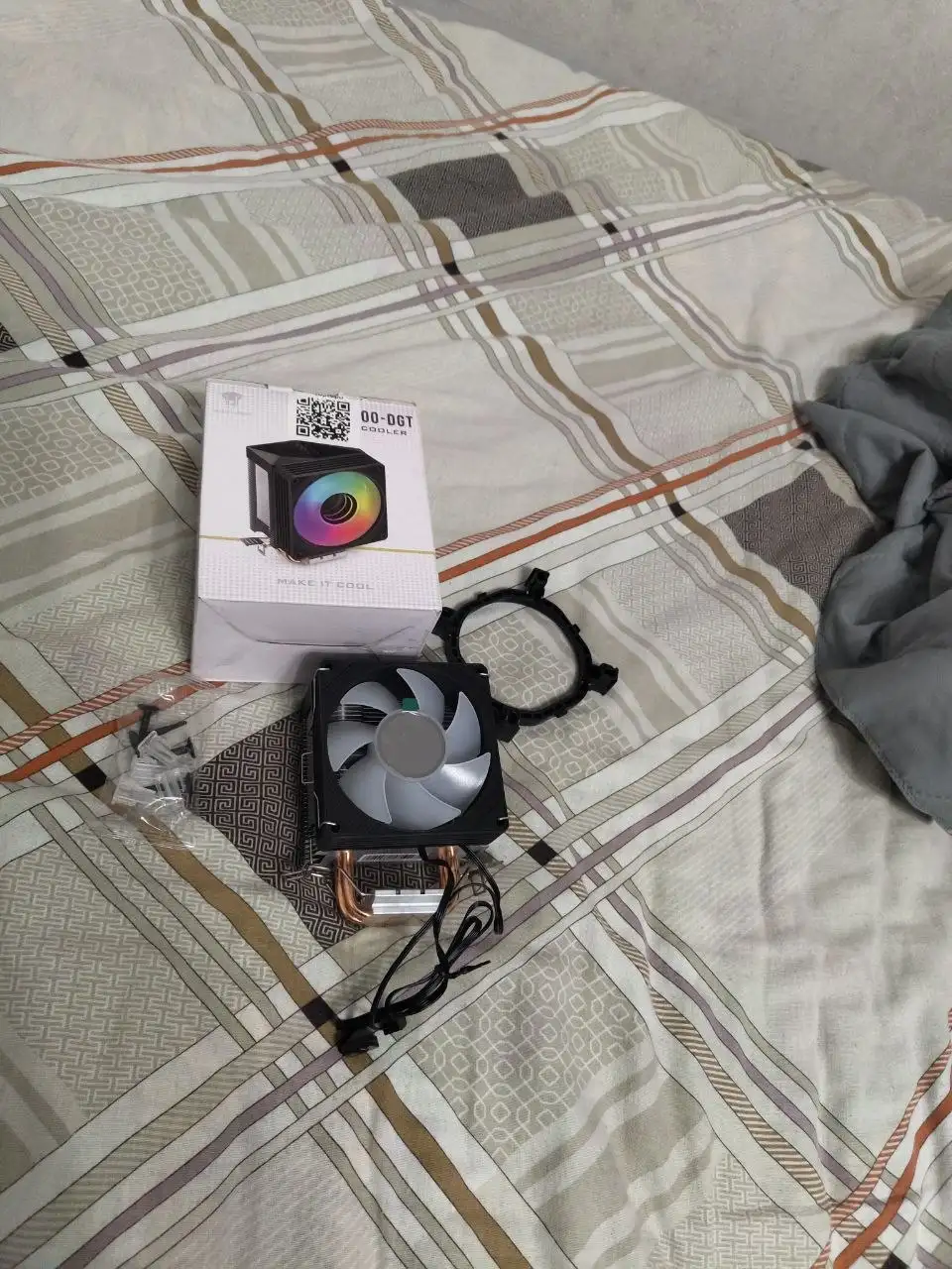 Куллер для ПК новый полный комплект - Компьютерные комплектующие (Электроника) в Барнаул