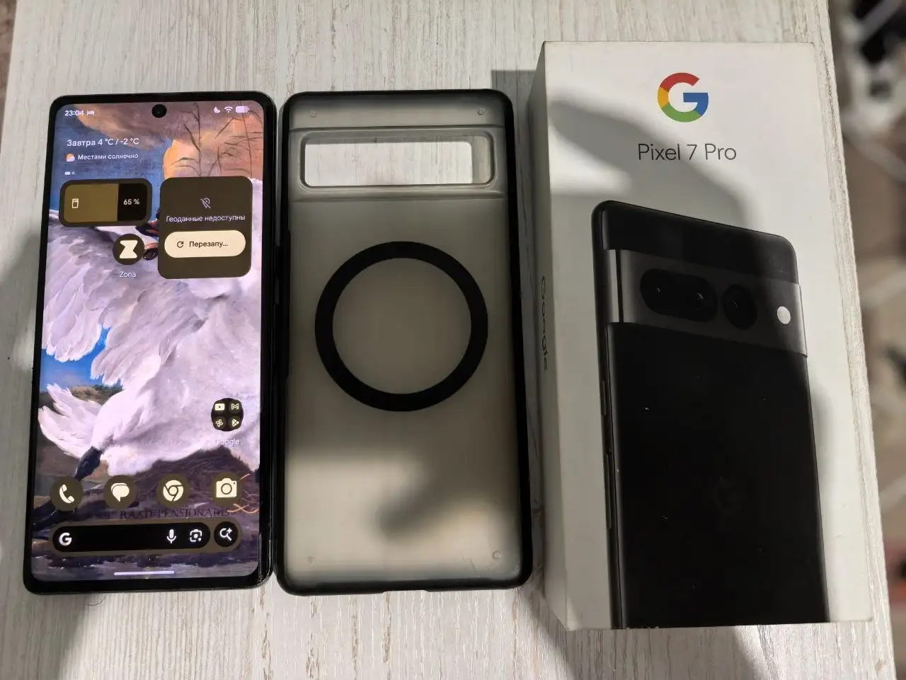 Продам Google Pixel 7 Pro 12/128 ГБ с замененным экраном - Смартфоны и телефоны (Электроника) в Барнаул