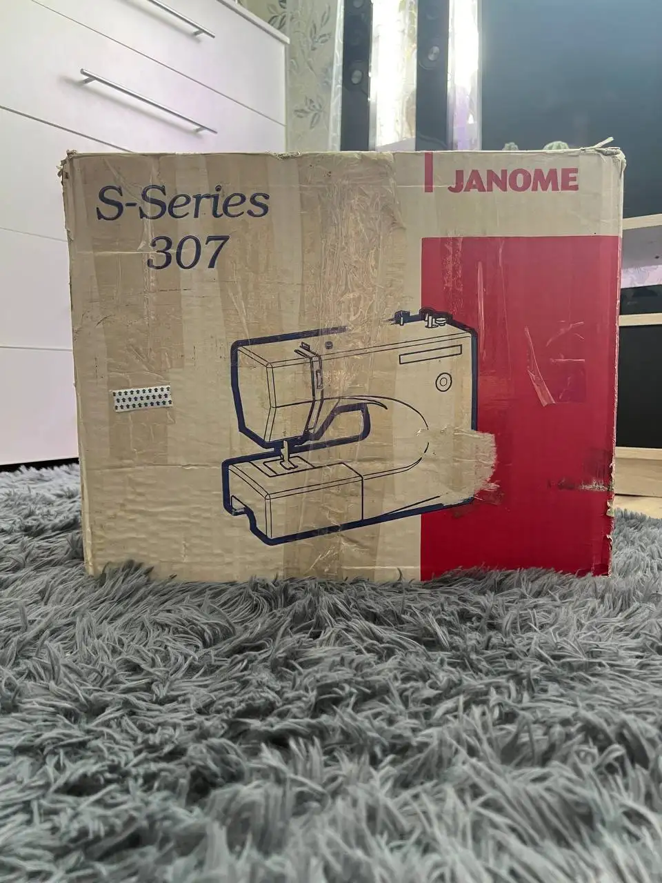 Швейная машинка JANOME 307s в отличном состоянии - Швейное оборудование (Барахолка) в Барнаул