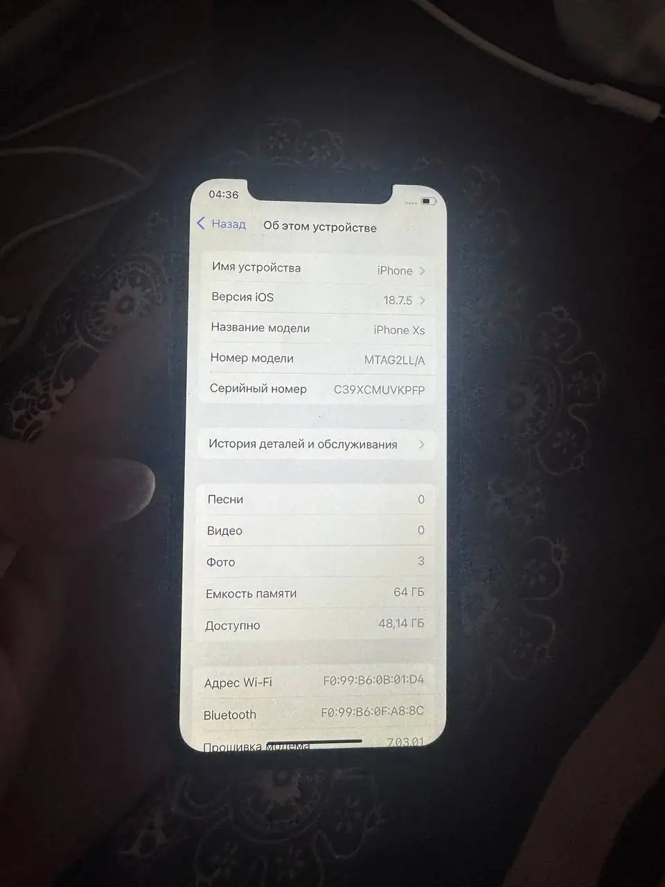 Айфон XS с неоригинальными экраном и батареей - Смартфоны (Электроника) в Барнаул