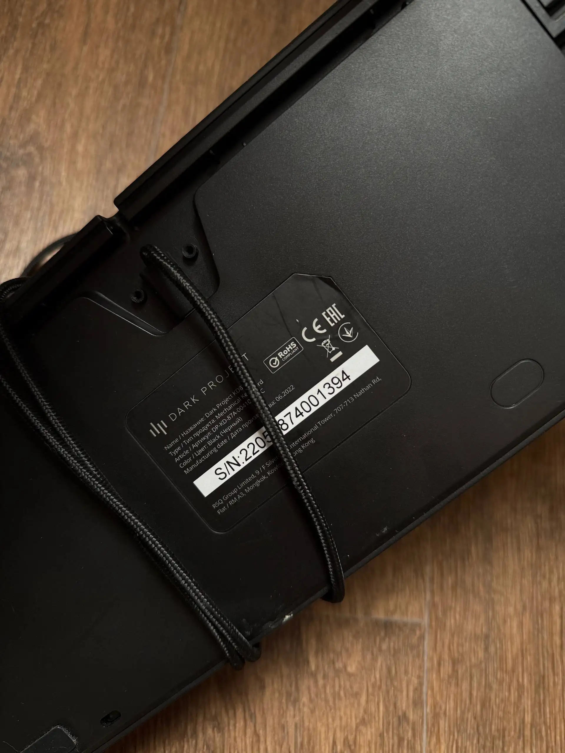 Клавиатура DARK PROJECT kd87a в отличном состоянии - Компьютерная периферия (Электроника) в Барнаул