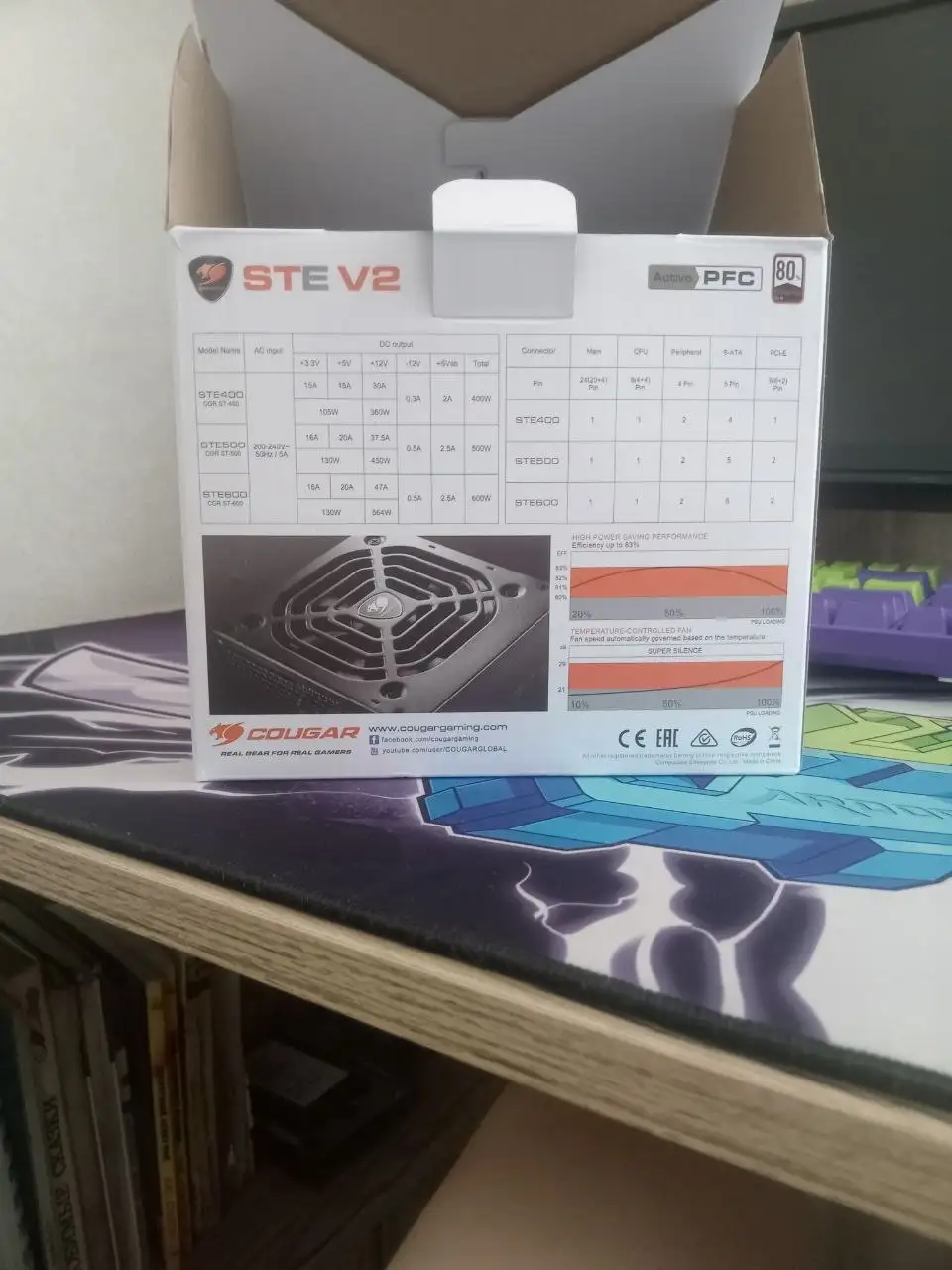 Продам блок питания Cougar STE V2 600W - Компьютерные комплектующие (Электроника) в Барнаул
