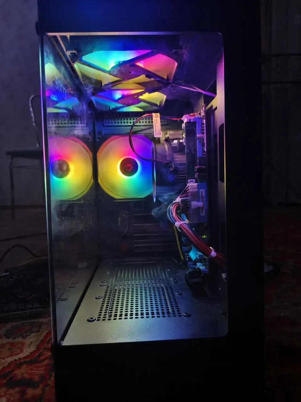 Продам ПК в корпусе аквариум с видеокартой GTX 1060 - Компьютеры и комплектующие (Электроника) в Барнаул