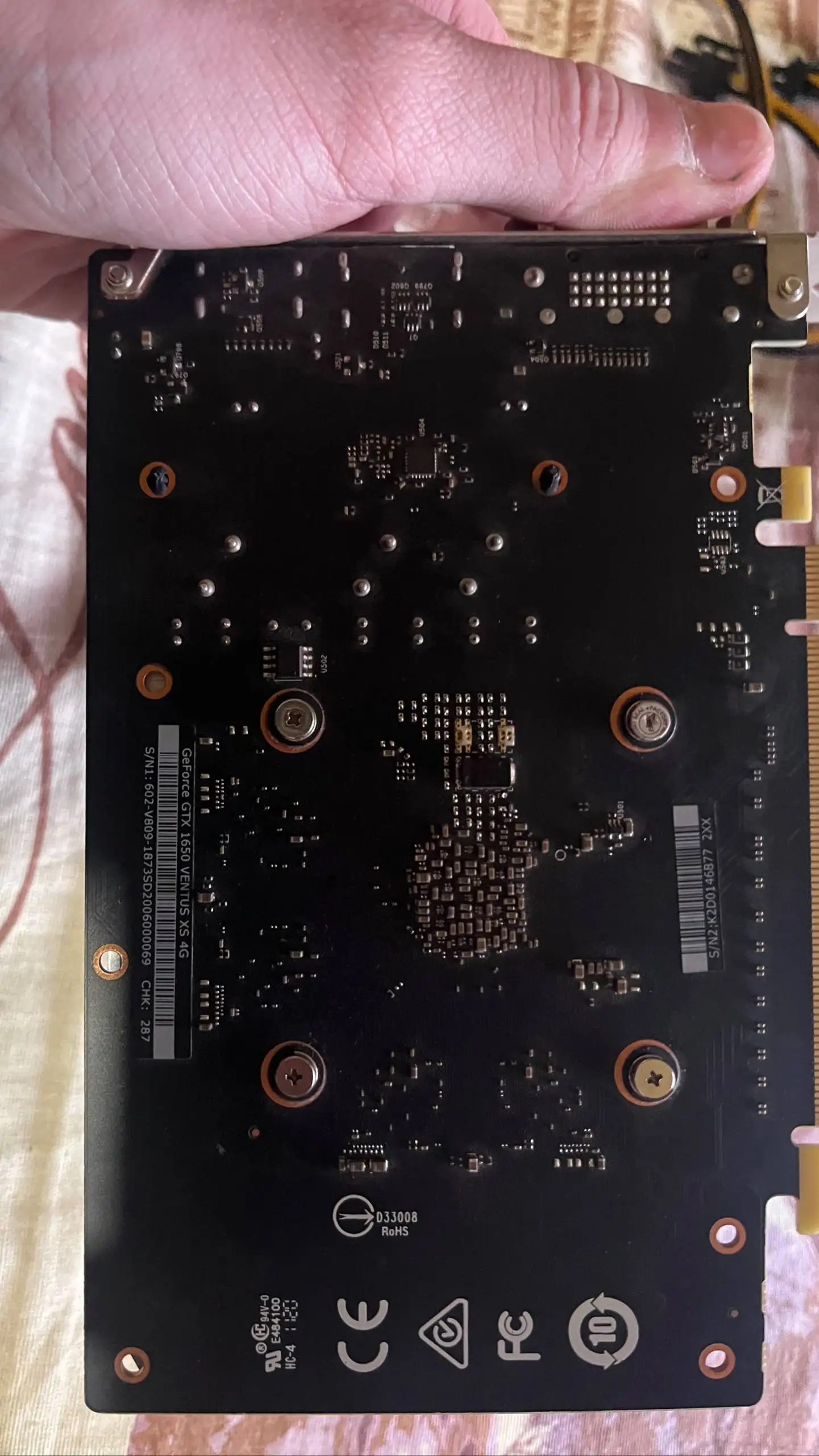 Продажа видеокарты MSI GeForce GTX 1650 VENTUS XS 4GB - Компьютерные комплектующие (Электроника) в Барнаул