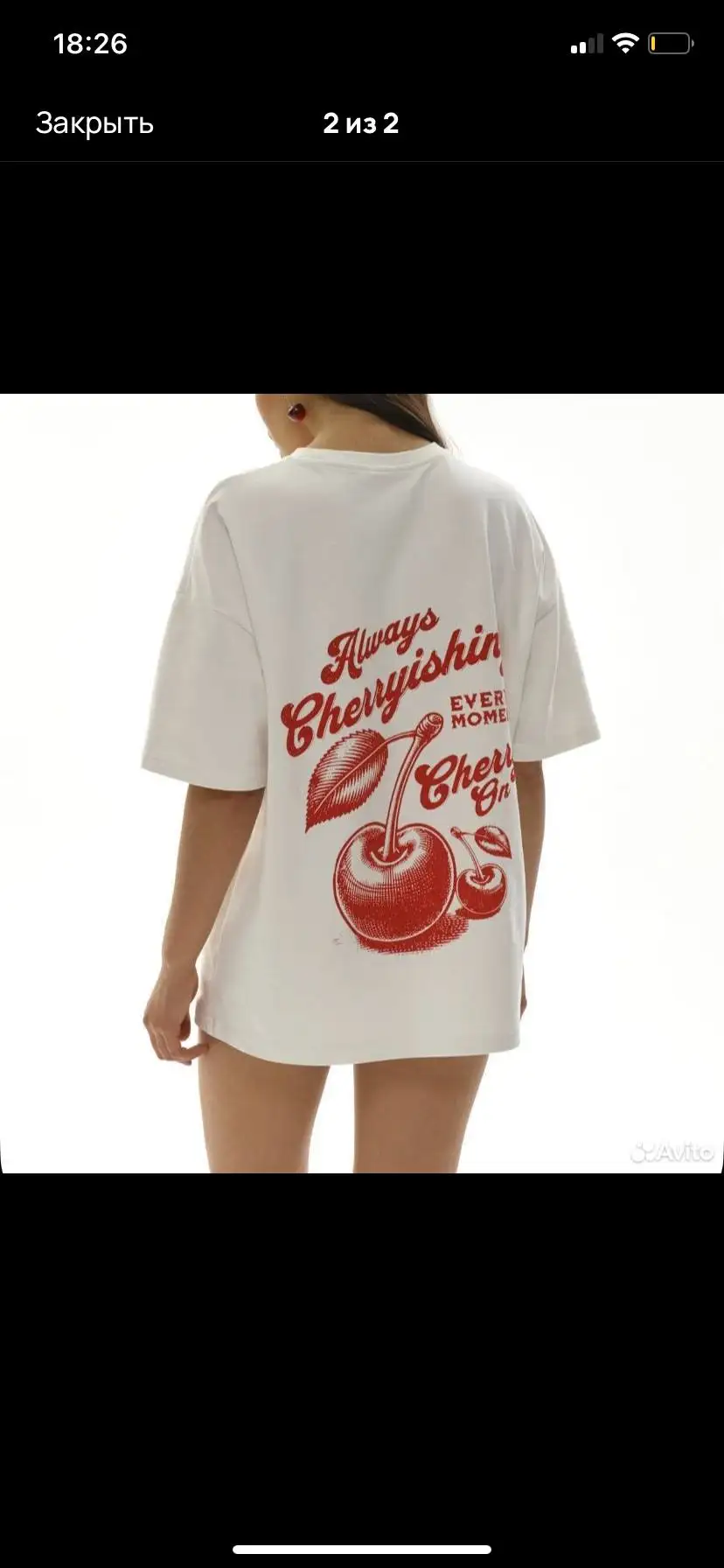 Футболка оверсайз размер 48 (L) - Футболки (Одежда) в Барнаул