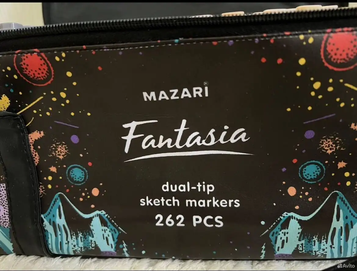 Маркеры для скетчинга 262 цвета с ремешком - Творчество (Хобби и отдых) в Барнаул