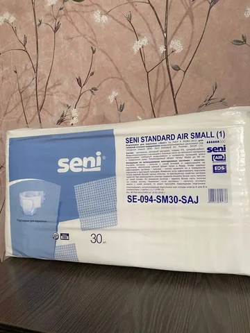Продам подгузники для взрослых Seni standard air размер S - Перманентный макияж в Барнаул